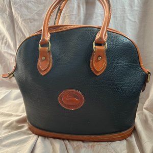 Dooney & Bourke Norfolk Domed Satchel All Weather leather